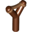Набор LEGO Minifig, Weapon Slingshot with Dark Tan Band Print, Красно-коричневый