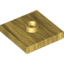 Набор LEGO Plate Special 2 x 2 with Groove and Centre Stud, Pearl Gold
