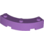 Набор LEGO Brick Round Corner 4 x 4 Macaroni Wide with 3 Studs, Medium Lavender
