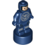 Набор LEGO Minifig Statuette with SHIELD Agent Print, Темно-синий