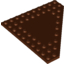 Набор LEGO Wedge Plate 10 x 10 Cut Corner [No Centre Studs], Красно-коричневый