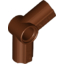 Набор LEGO Technic Axle and Pin Connector Angled #5 - 112.5В°, Красно-коричневый