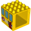 Набор LEGO BOX 4X4X3 NO 2, Желтый
