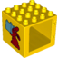 Набор LEGO BOX 4X4X3 NO 3, Желтый