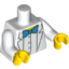 Набор LEGO MINI UPPER PART NO. 2980, Белый