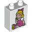 Набор LEGO DUPLO BRICK 1X2X2 NO 24, Белый