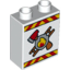 Набор LEGO DUPLO BRICK 1X2X2 NO 25, Белый