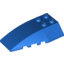 Набор LEGO Wedge 6 x 4 Triple Curved, Голубой