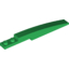 Набор LEGO Slope Curved 10 x 1 [Symmetric Inside Ridges], Зеленый