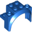 Набор LEGO Vehicle Mudguard 4 x 2 1/2 x 2 1/3 with Arch Round, Голубой