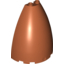 Набор LEGO WALL ELEMENT CONE 3X6X6, Темно-оранжевый