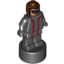Набор LEGO Minifig Statuette with Hawkeye Print, Черный