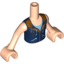 Набор LEGO TORSO, GIRL W/ARM 1, ASS. 83, Light Flesh