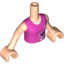 Набор LEGO TORSO, GIRL W/ARM 1, ASS. 85, Light Flesh