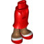Набор LEGO FEMALE, HIP W/SKIRT 3 4, Красный