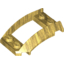 Набор LEGO Wedge 4 x 3 Open with Cutout and Four Studs (Wheel Arch), Pearl Gold
