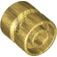 Набор LEGO Wheel 11 x 12 with Hole Notched for Wheels Holder Pin, Pearl Gold