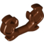 Набор LEGO Minifig Helmet Ninja Horn Elaborate, Красно-коричневый