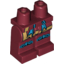 Набор LEGO MINI LOWER PART 875, Темно-красный