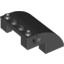 Набор LEGO Slope Curved 4 x 4 x 2 with Holes, Черный