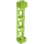 Набор LEGO Support 2 x 2 x 10 Girder Triangular Vertical - Type 4 - 3 Posts, 3 Sections, Лайм