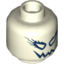 Набор LEGO MINI HEAD NO. 1686, Glow in Dark White