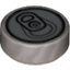 Набор LEGO FLAT TILE 1X1, ROUND NO. 35, Flat Silver