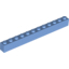 Набор LEGO Brick 1 x 12, Medium Blue