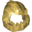 Набор LEGO HELMET FOR MINI FIG. W/JAW, Pearl Gold