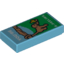 Набор LEGO FLAT TILE 1X2 NO. 146, Medium Azure
