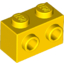 Набор LEGO Brick Special 1 x 2 with Studs on 1 Side, Желтый