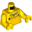 Набор LEGO MINI UPPER PART NO. 3080, Желтый