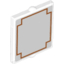 Набор LEGO GLAS FOR FRAME 1X2X2 NO. 1, Trans-Clear