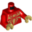 Набор LEGO MINI UPPER PART NO. 3085, Красный