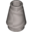 Набор LEGO Cone 1 x 1 [Top Groove], Flat Silver