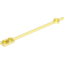 Набор LEGO Bar 1 x 12 with 1 x 2 Plate End with Hollow Studs and 1 x 1 Round Plate End, Trans-Yellow