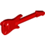 Набор LEGO Minifig Guitar Electric, Красный