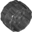 Набор LEGO Wheel Hard Plastic, Treaded with 7 Pin Holes (37mm D. x 22mm), Pearl Dark Gray