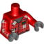 Набор LEGO MINI UPPER PART NO. 3118, Красный