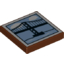 Набор LEGO FLAT TILE 2X2 NO.273, Красно-коричневый