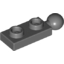 Набор LEGO Plate Special 1 x 2 with End Towball, Темный сине-серый