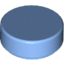 Набор LEGO Tile Round 1 x 1, Medium Blue