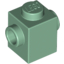 Набор LEGO Brick Special 1 x 1 with Studs on 2 Sides, Sand Green