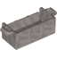 Набор LEGO Treasure Chest Bottom with Rear Slots, Flat Silver