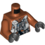 Набор LEGO MINI UPPER PART NO 3156, Темно-оранжевый