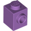 Набор LEGO Brick Special 1 x 1 with Stud on 1 Side, Medium Lavender