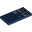 Набор LEGO FLAT TILE 2X4 NO. 81, Темно-синий