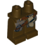 Набор LEGO MINI LOWER PART NO. 962, Темно-коричневый