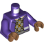 Набор LEGO MINI UPPER PART NO. 3139, Темно-фиолетовый