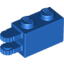 Набор LEGO Hinge Brick 1 x 2 Locking with 2 Fingers Horizontal End, Голубой